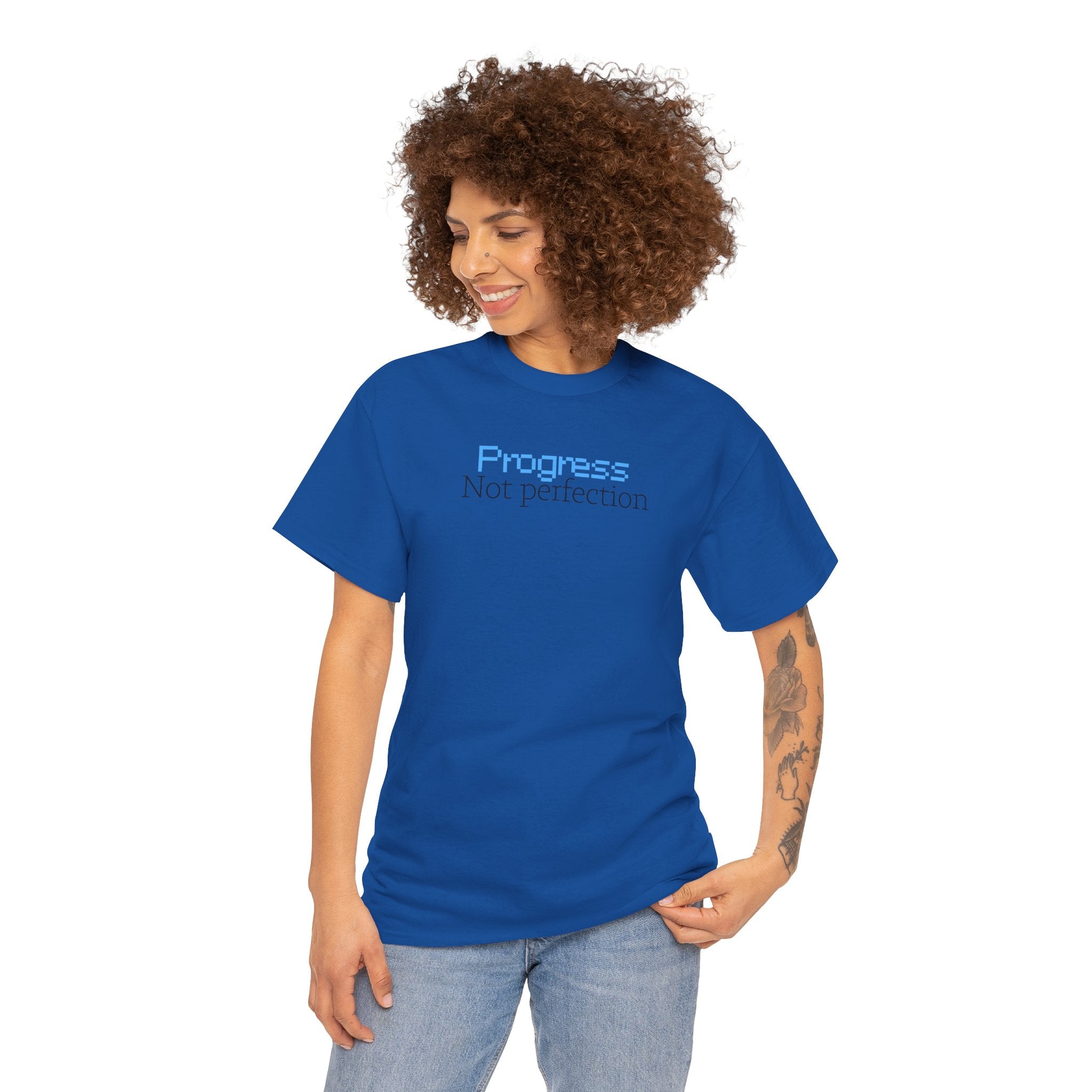 Progress, Not Perfection - T‑Shirt